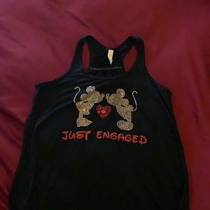 Disney engagement tank top